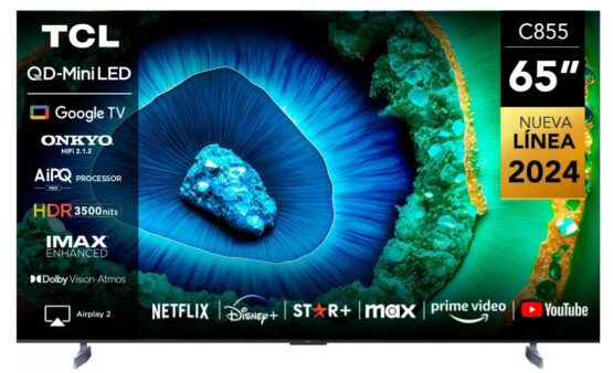 Smart TV Mini-Qled 65 TCL 65C855 144hz 4K